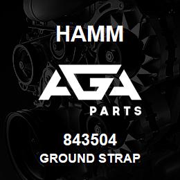 843504 Hamm GROUND STRAP | AGA Parts