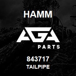 843717 Hamm TAILPIPE | AGA Parts