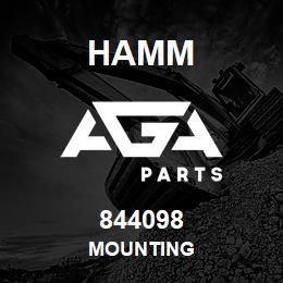 844098 Hamm MOUNTING | AGA Parts