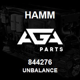 844276 Hamm UNBALANCE | AGA Parts