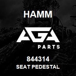 844314 Hamm SEAT PEDESTAL | AGA Parts