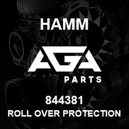 844381 Hamm ROLL OVER PROTECTION | AGA Parts