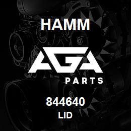 844640 Hamm LID | AGA Parts