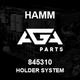 845310 Hamm HOLDER SYSTEM | AGA Parts