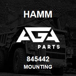 845442 Hamm MOUNTING | AGA Parts