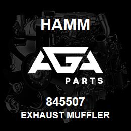 845507 Hamm EXHAUST MUFFLER | AGA Parts