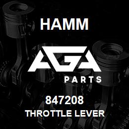 847208 Hamm THROTTLE LEVER | AGA Parts