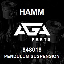 848018 Hamm PENDULUM SUSPENSION | AGA Parts