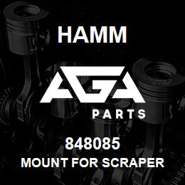 848085 Hamm MOUNT FOR SCRAPER | AGA Parts