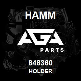 848360 Hamm HOLDER | AGA Parts