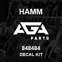 848484 Hamm DECAL KIT | AGA Parts