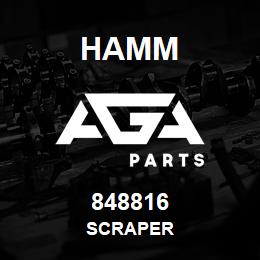 848816 Hamm SCRAPER | AGA Parts