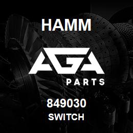 849030 Hamm SWITCH | AGA Parts