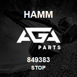 849383 Hamm STOP | AGA Parts