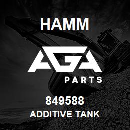 849588 Hamm ADDITIVE TANK | AGA Parts