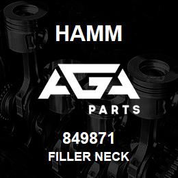 849871 Hamm FILLER NECK | AGA Parts