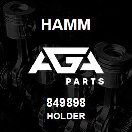 849898 Hamm HOLDER | AGA Parts