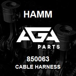 850063 Hamm CABLE HARNESS | AGA Parts