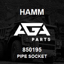 850195 Hamm PIPE SOCKET | AGA Parts