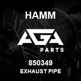 850349 Hamm EXHAUST PIPE | AGA Parts