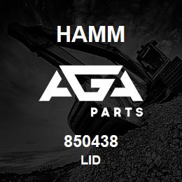 850438 Hamm LID | AGA Parts