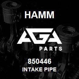 850446 Hamm INTAKE PIPE | AGA Parts