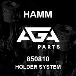 850810 Hamm HOLDER SYSTEM | AGA Parts