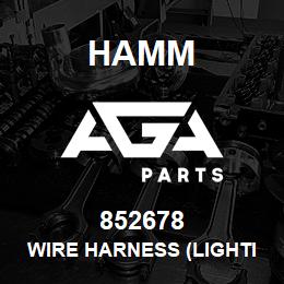 852678 Hamm WIRE HARNESS (LIGHTING) | AGA Parts