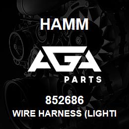 852686 Hamm WIRE HARNESS (LIGHTING) | AGA Parts