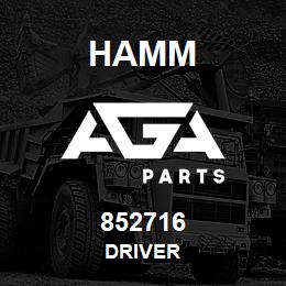 852716 Hamm DRIVER | AGA Parts