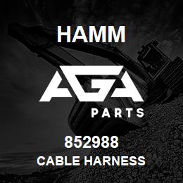 852988 Hamm CABLE HARNESS | AGA Parts