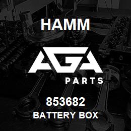 853682 Hamm BATTERY BOX | AGA Parts