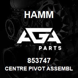 853747 Hamm CENTRE PIVOT ASSEMBLY | AGA Parts