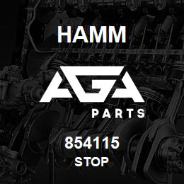 854115 Hamm STOP | AGA Parts