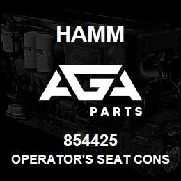 854425 Hamm OPERATOR'S SEAT CONSOLE | AGA Parts