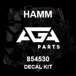 854530 Hamm DECAL KIT | AGA Parts