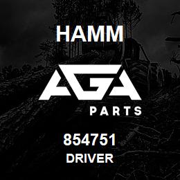 854751 Hamm DRIVER | AGA Parts