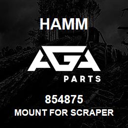 854875 Hamm MOUNT FOR SCRAPER | AGA Parts