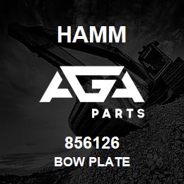 856126 Hamm BOW PLATE | AGA Parts