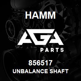 856517 Hamm UNBALANCE SHAFT | AGA Parts