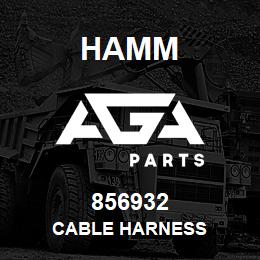 856932 Hamm CABLE HARNESS | AGA Parts