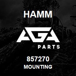 857270 Hamm MOUNTING | AGA Parts