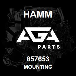 857653 Hamm MOUNTING | AGA Parts