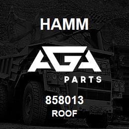 858013 Hamm ROOF | AGA Parts