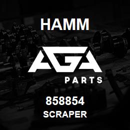 858854 Hamm SCRAPER | AGA Parts