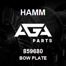 859680 Hamm BOW PLATE | AGA Parts