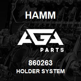 860263 Hamm HOLDER SYSTEM | AGA Parts