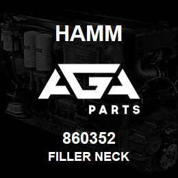 860352 Hamm FILLER NECK | AGA Parts