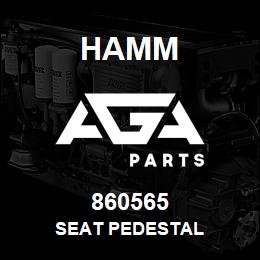 860565 Hamm SEAT PEDESTAL | AGA Parts