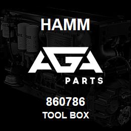 860786 Hamm TOOL BOX | AGA Parts